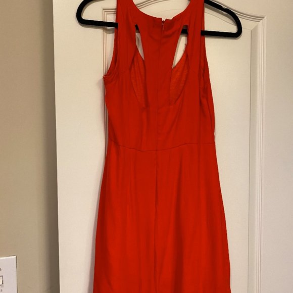Red Dress with Cut-Outs - Picture 4 of 4